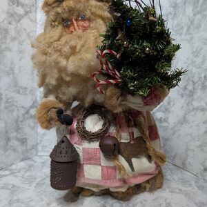 EXTREMLY RARE Bethany Lowe one of a kind signed Prairie santa no 2 from 1988